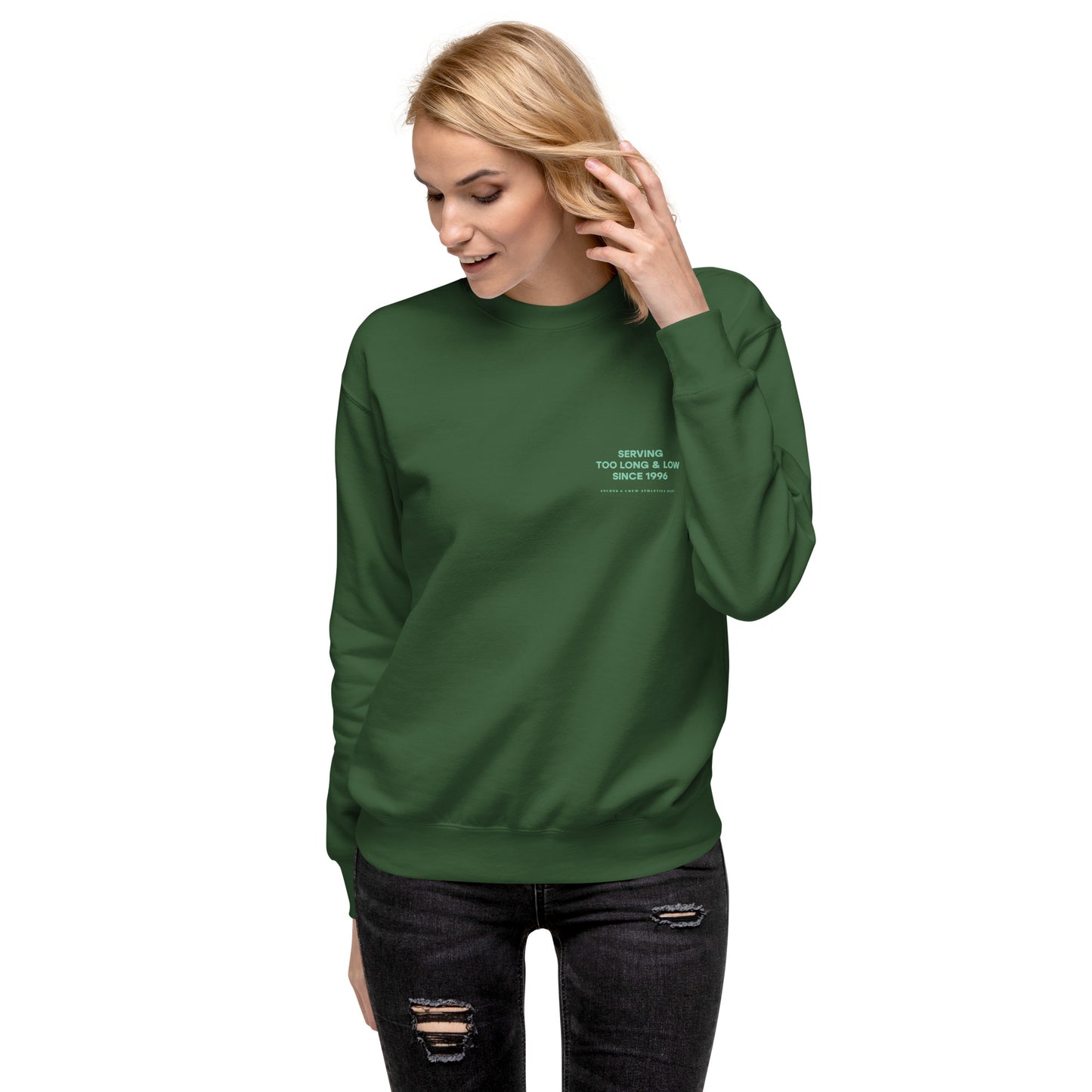 Set Point Social Volleyball Club League Organic Cotton Sweatshirt