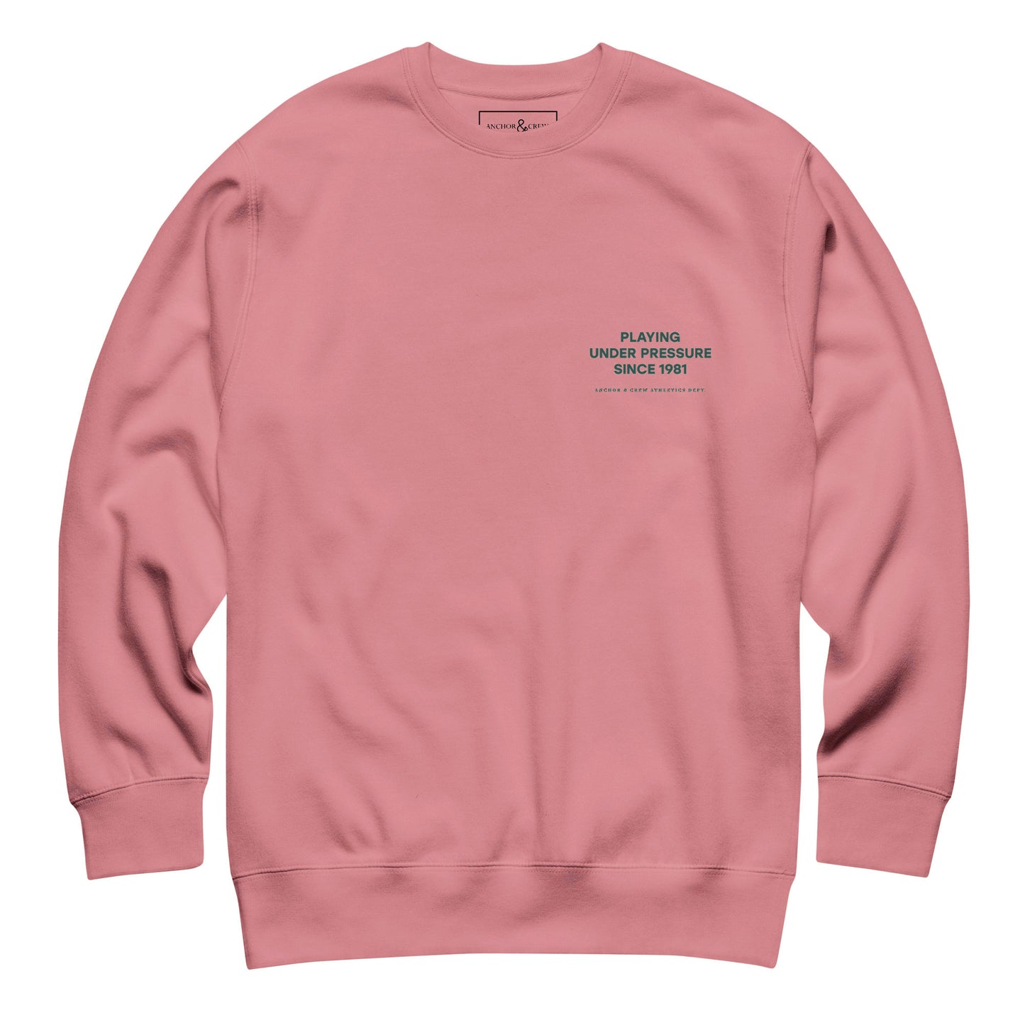 Court Etiquette Tennis Club League Organic Cotton Sweatshirt