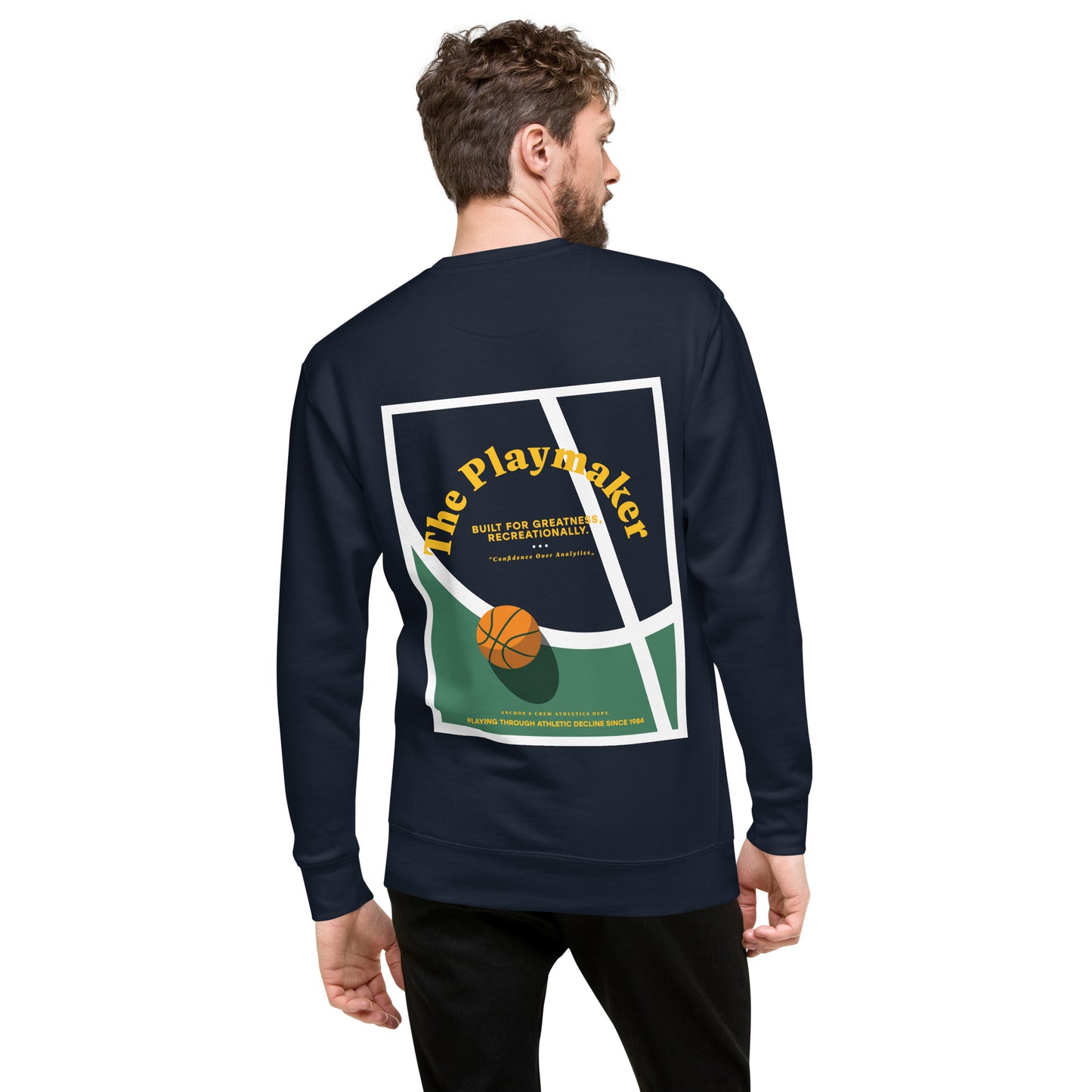 The Playmaker Basketball Club League Organic Cotton Sweatshirt