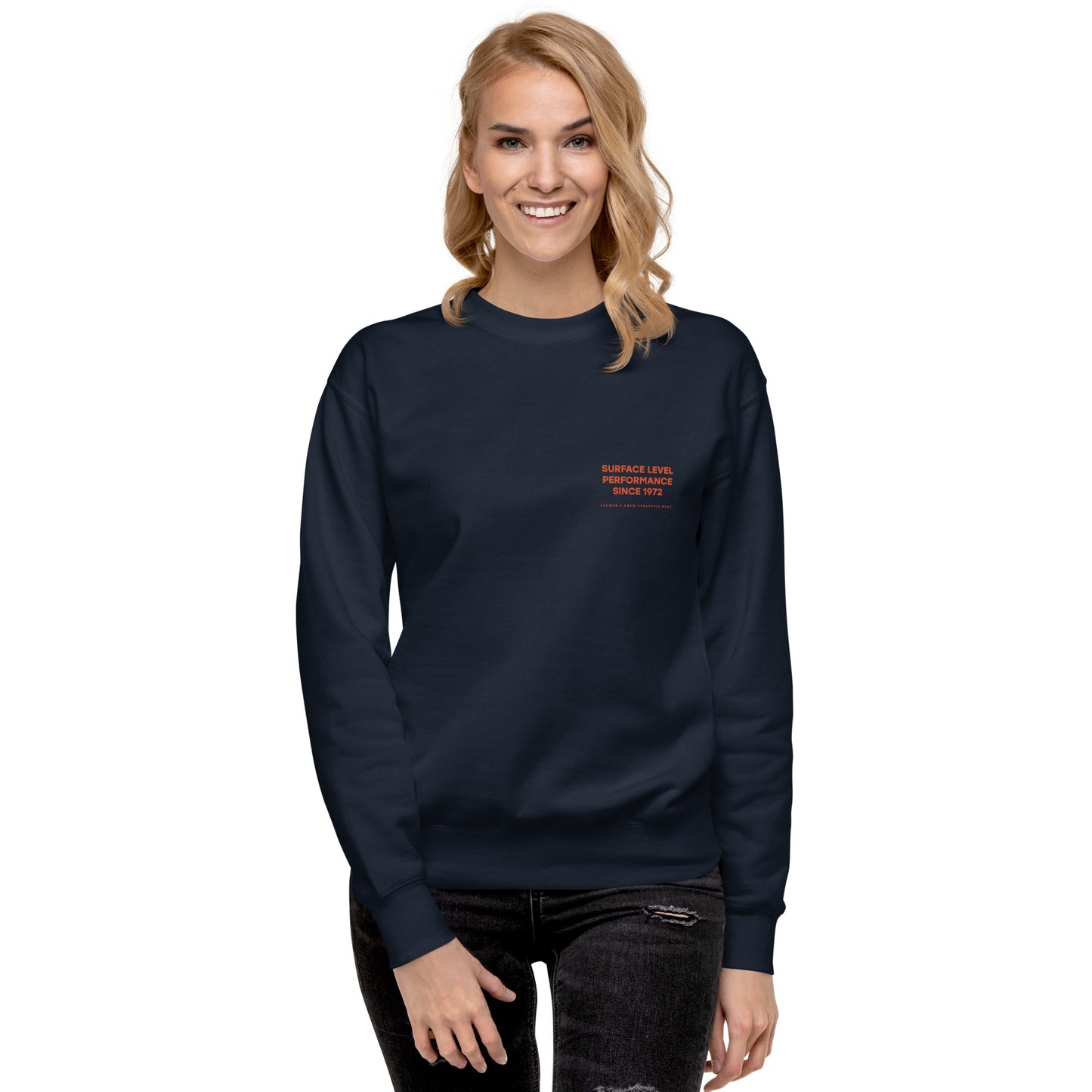 Personal Best-ish Swimming Club League Organic Cotton Sweatshirt