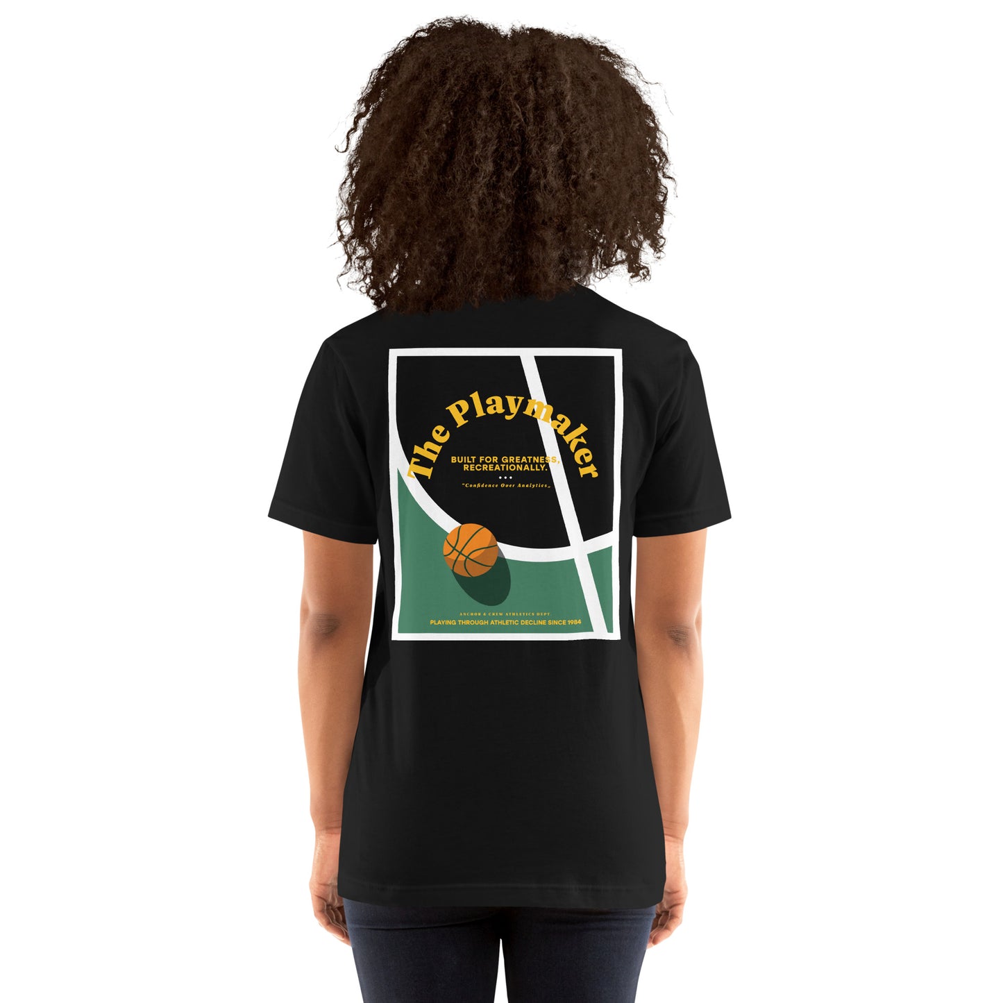 The Playmaker Basketball Club League Organic Cotton T-Shirt