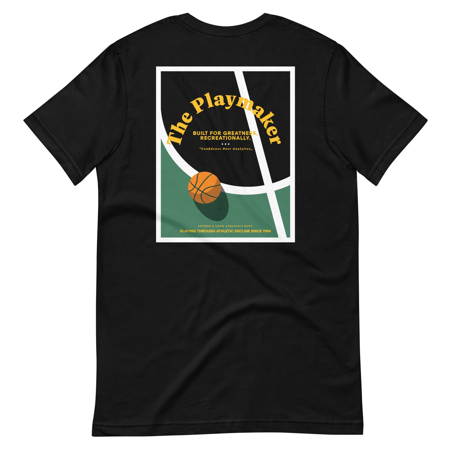 The Playmaker Basketball Club League Organic Cotton T-Shirt