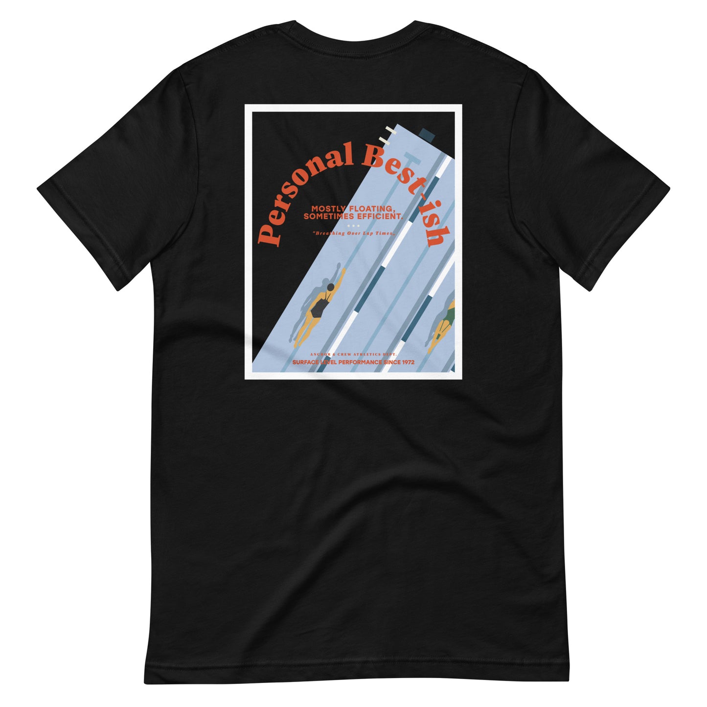 Personal Best-ish Swimming League Organic Cotton T-Shirt