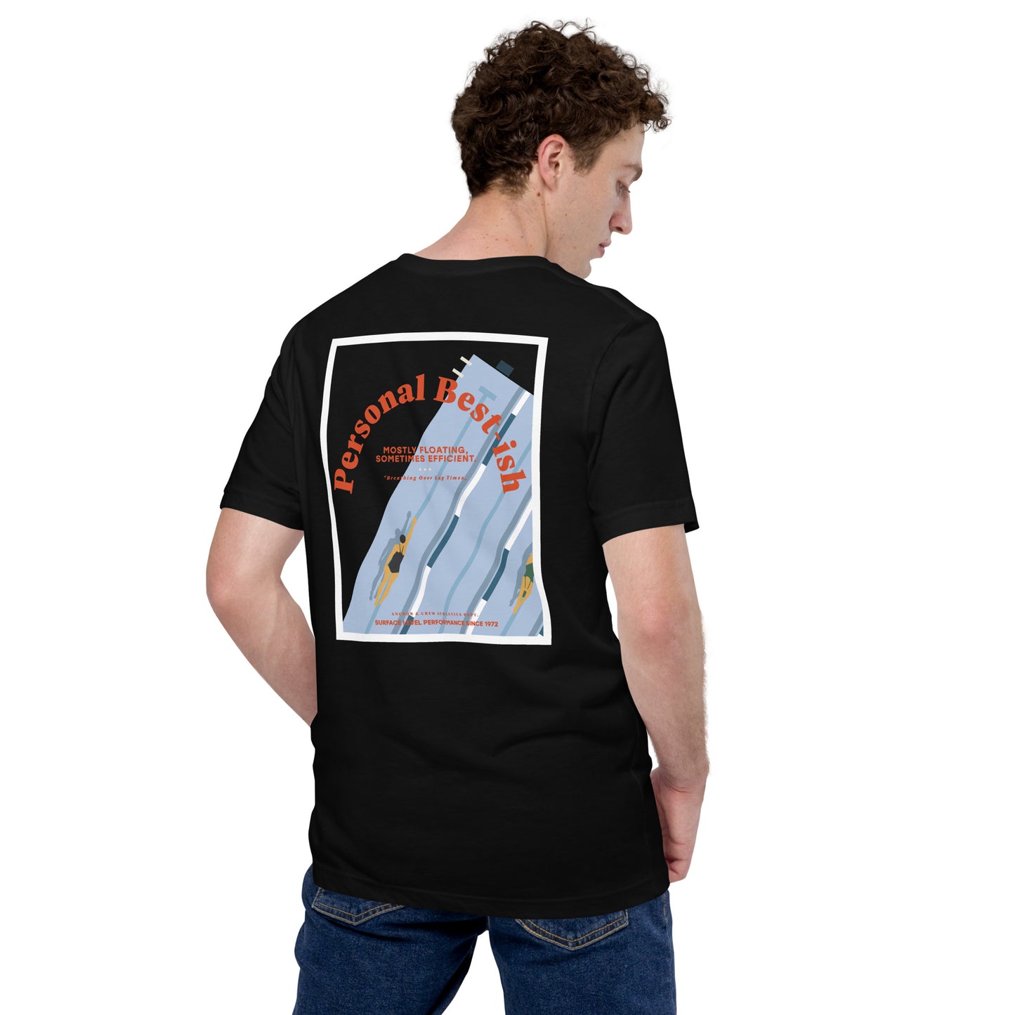 Personal Best-ish Swimming League Organic Cotton T-Shirt