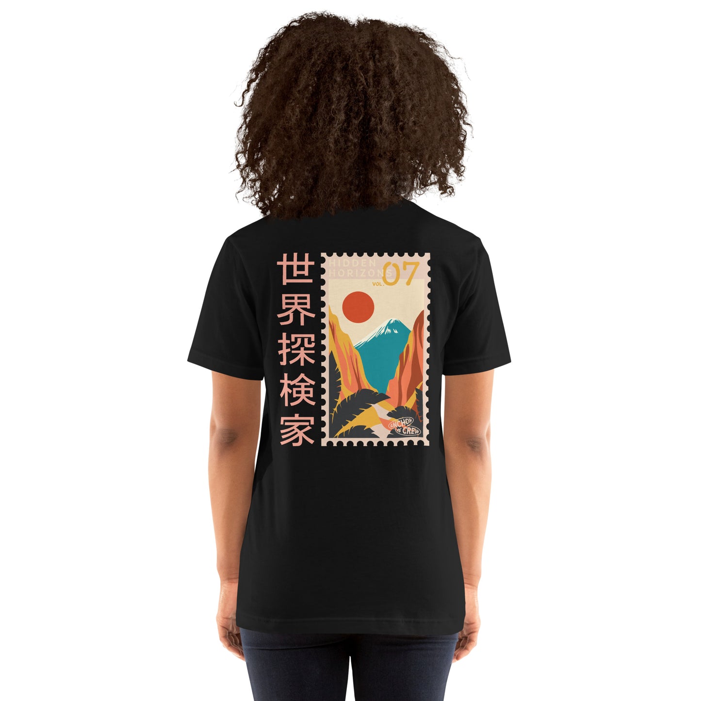 Hidden Horizons Postmark Organic Cotton T-Shirt