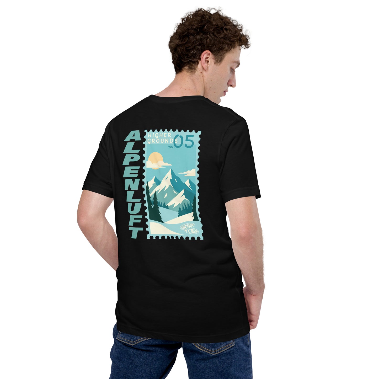 Higher Grounds Postmark Organic Cotton T-Shirt