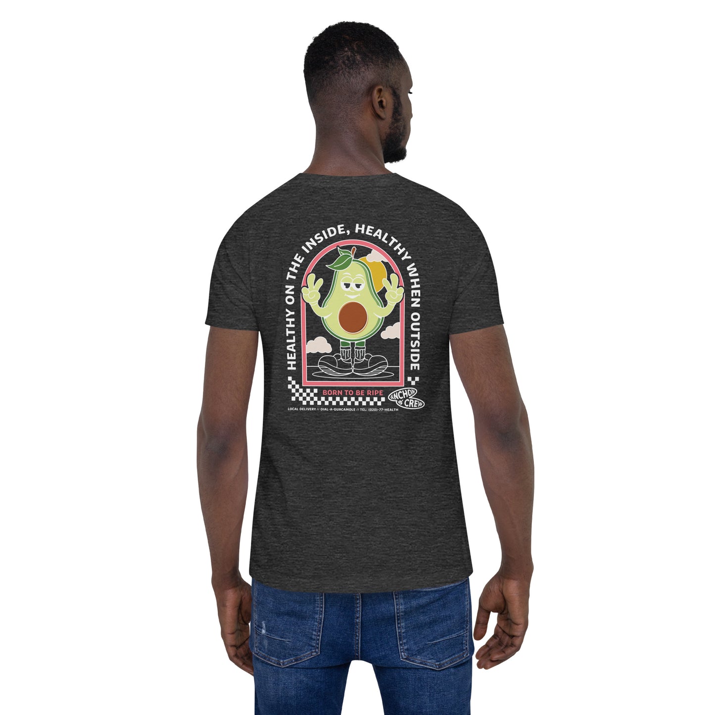 Ripe Avocado Dial-A-Local Organic Cotton T-Shirt