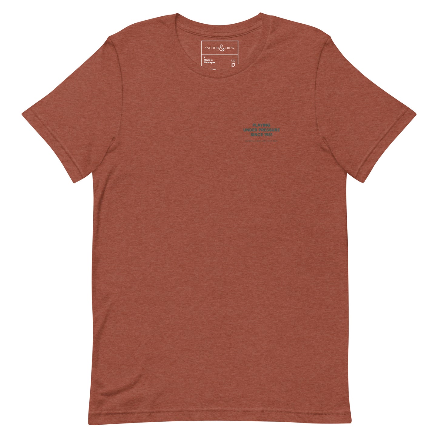 Court Etiquette Tennis Club League Organic Cotton T-Shirt