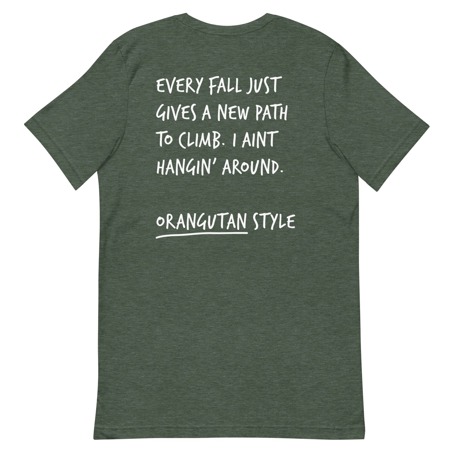 Think Ocean Orangutan Aspirations Cotton Embroidered T-Shirt