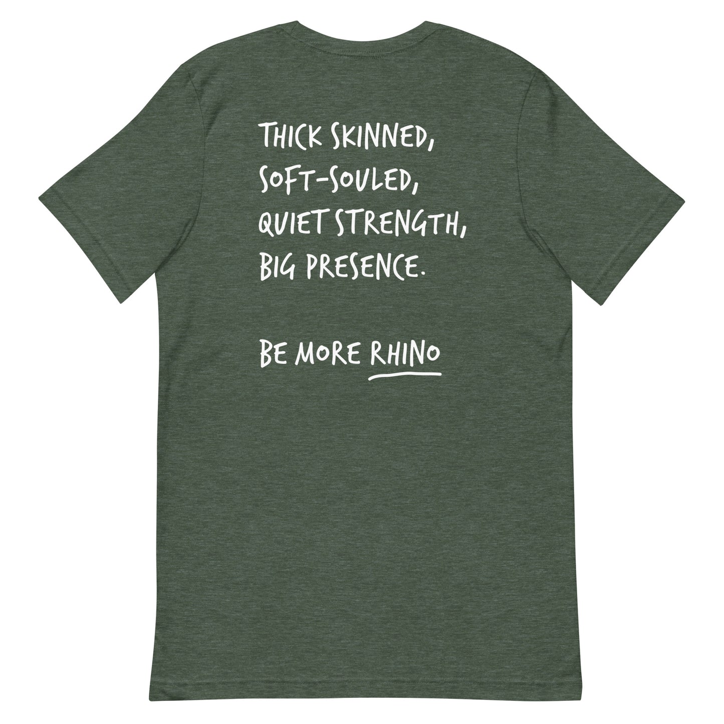 Think Ocean Rhino Aspirations Cotton Embroidered T-Shirt