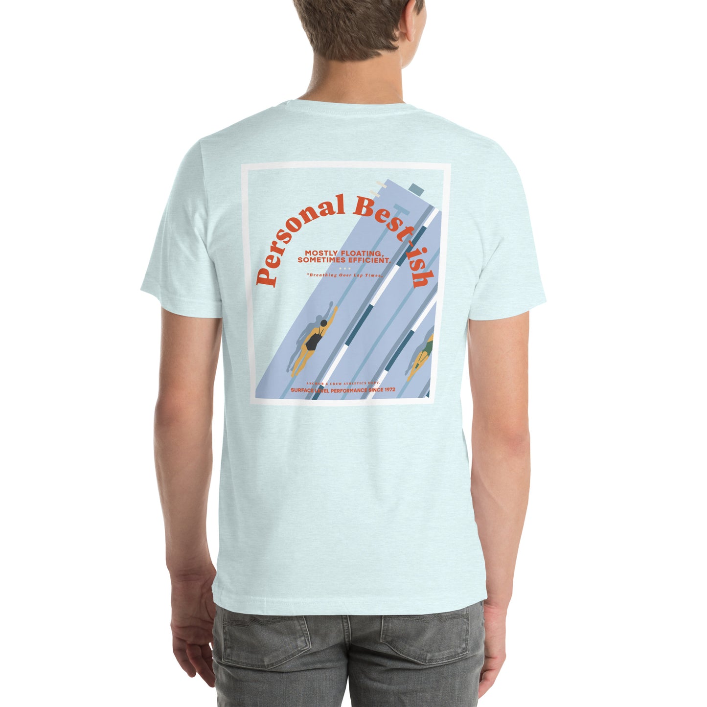 Personal Best-ish Swimming League Organic Cotton T-Shirt