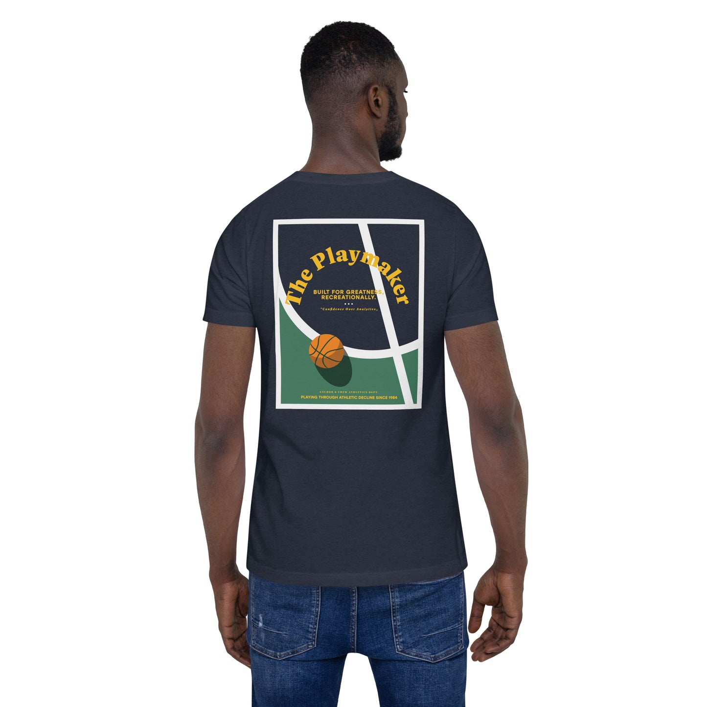 The Playmaker Basketball Club League Organic Cotton T-Shirt