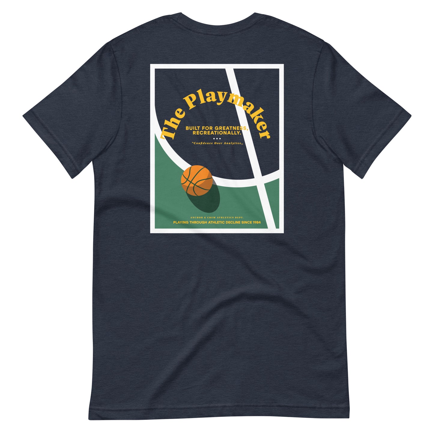 The Playmaker Basketball Club League Organic Cotton T-Shirt
