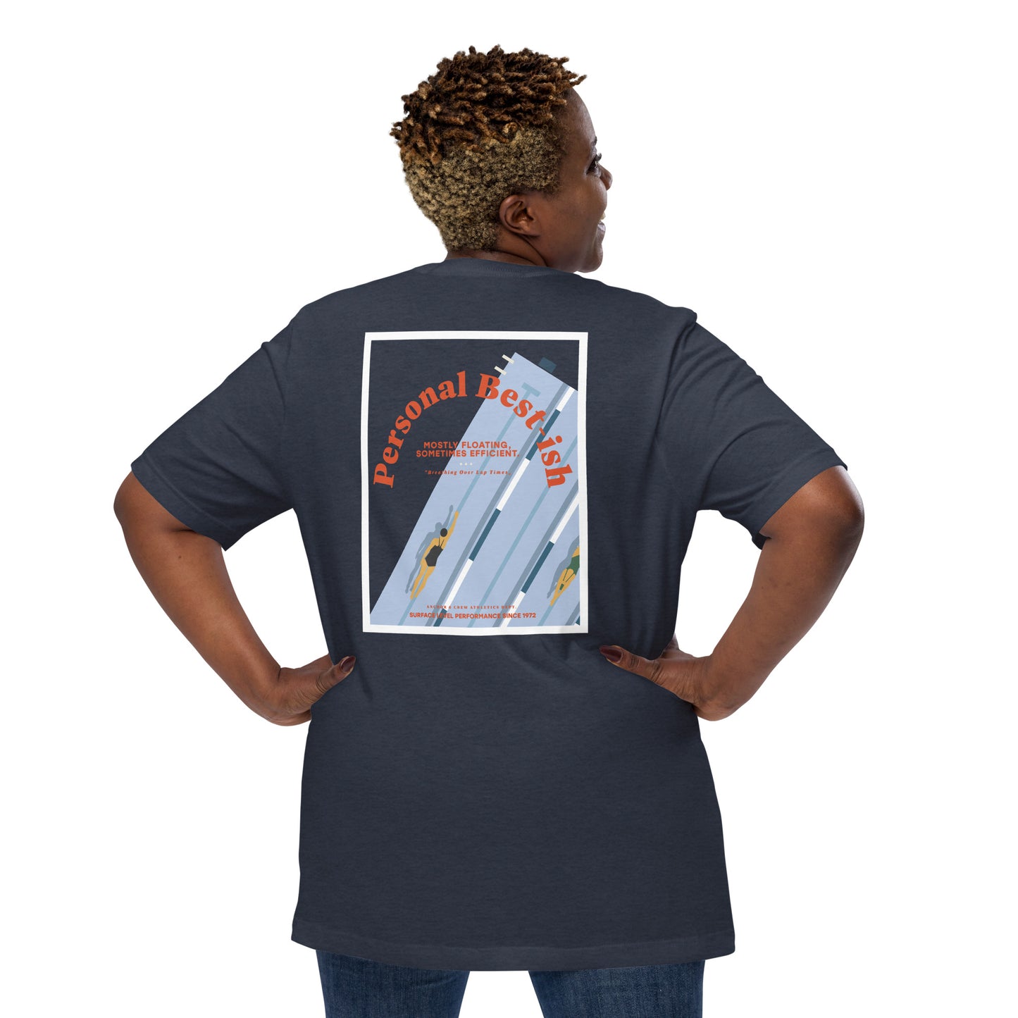 Personal Best-ish Swimming League Organic Cotton T-Shirt
