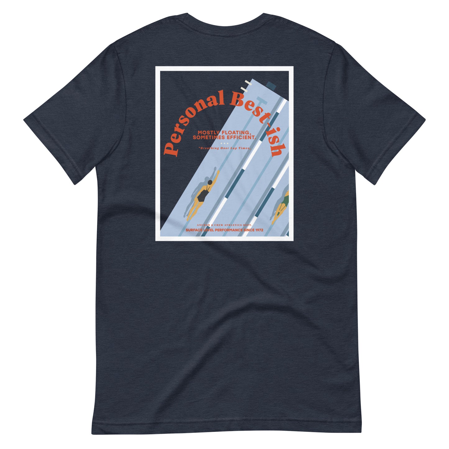 Personal Best-ish Swimming League Organic Cotton T-Shirt