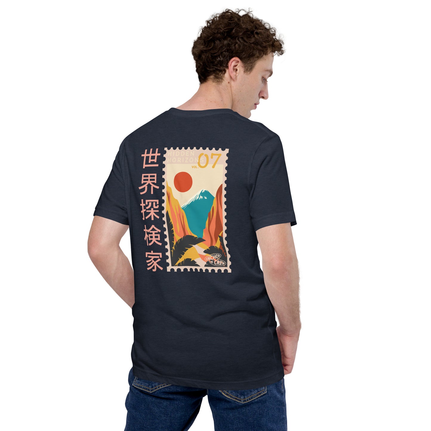 Hidden Horizons Postmark Organic Cotton T-Shirt
