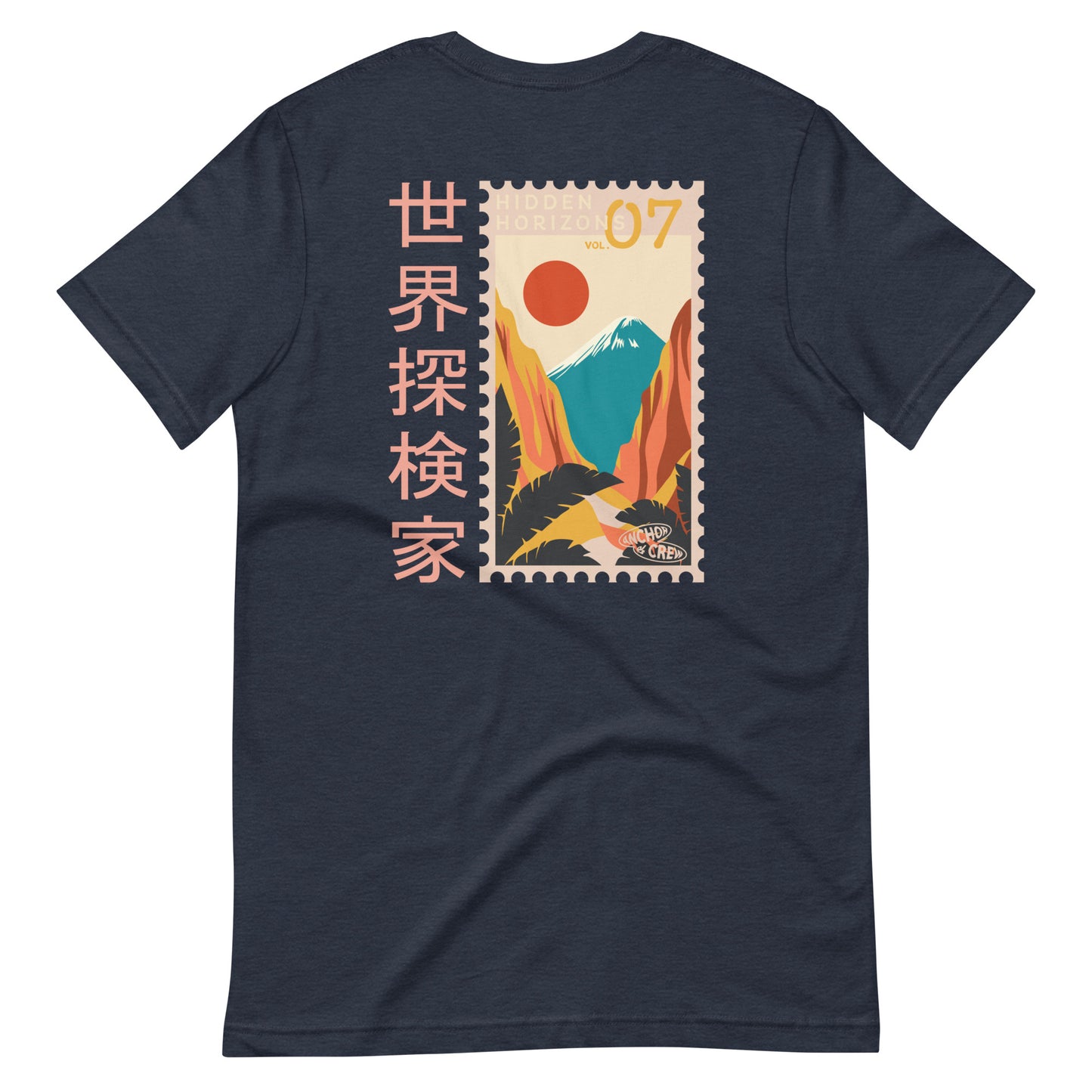 Hidden Horizons Postmark Organic Cotton T-Shirt