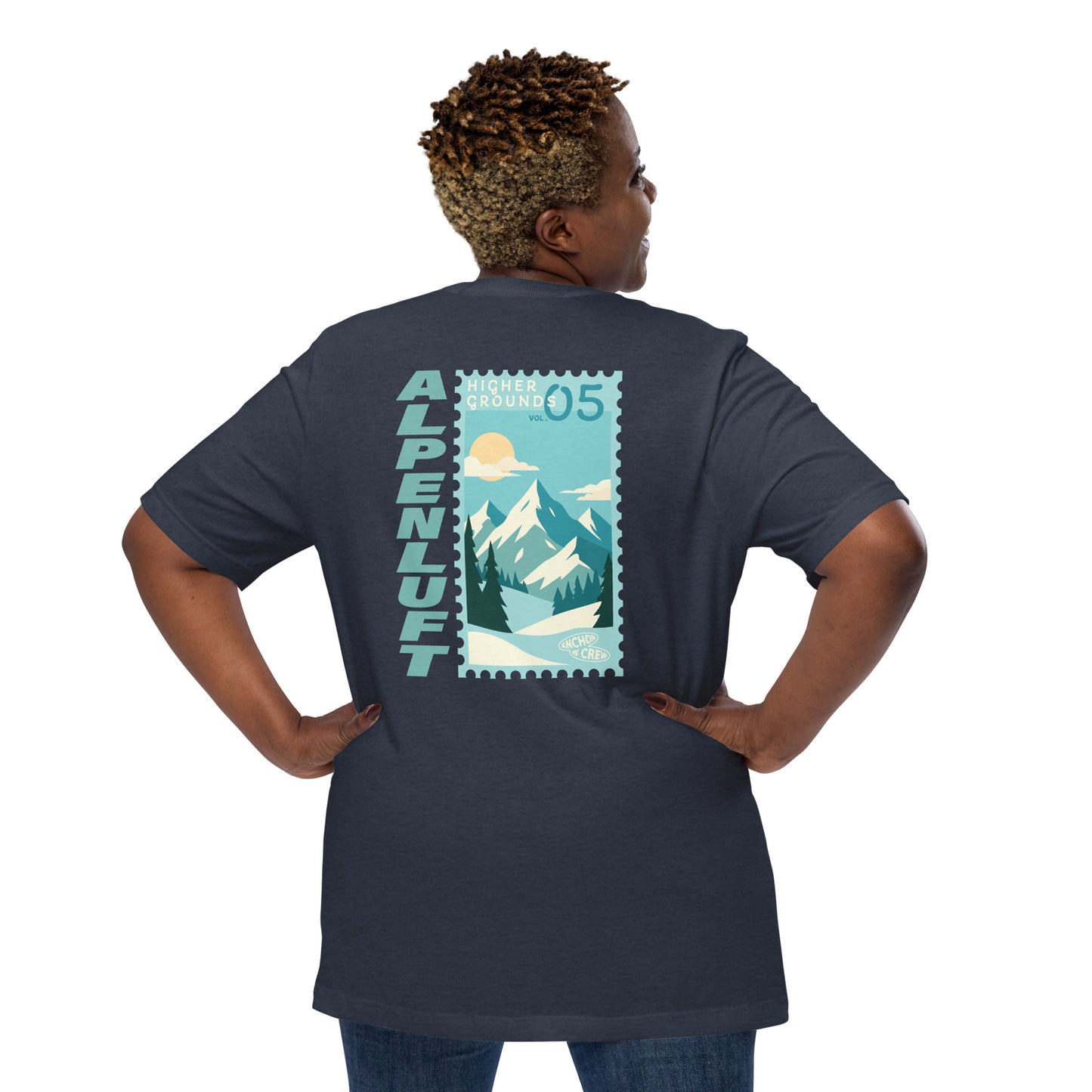 Higher Grounds Postmark Organic Cotton T-Shirt