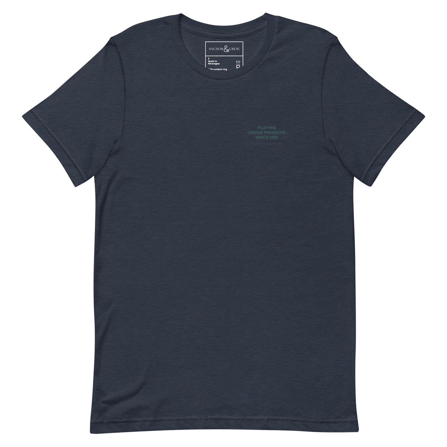 Court Etiquette Tennis Club League Organic Cotton T-Shirt