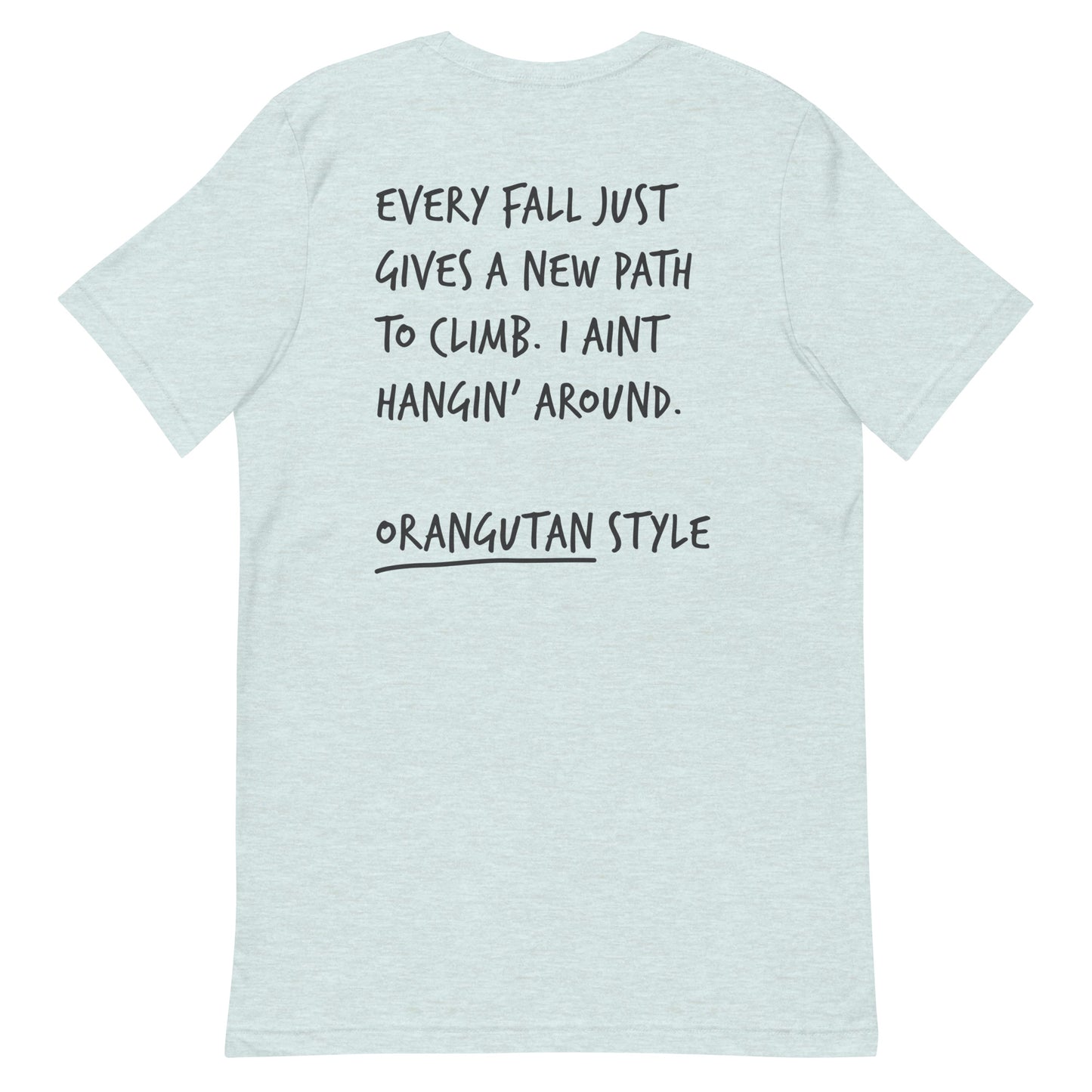 Think Ocean Orangutan Aspirations Cotton Embroidered T-Shirt