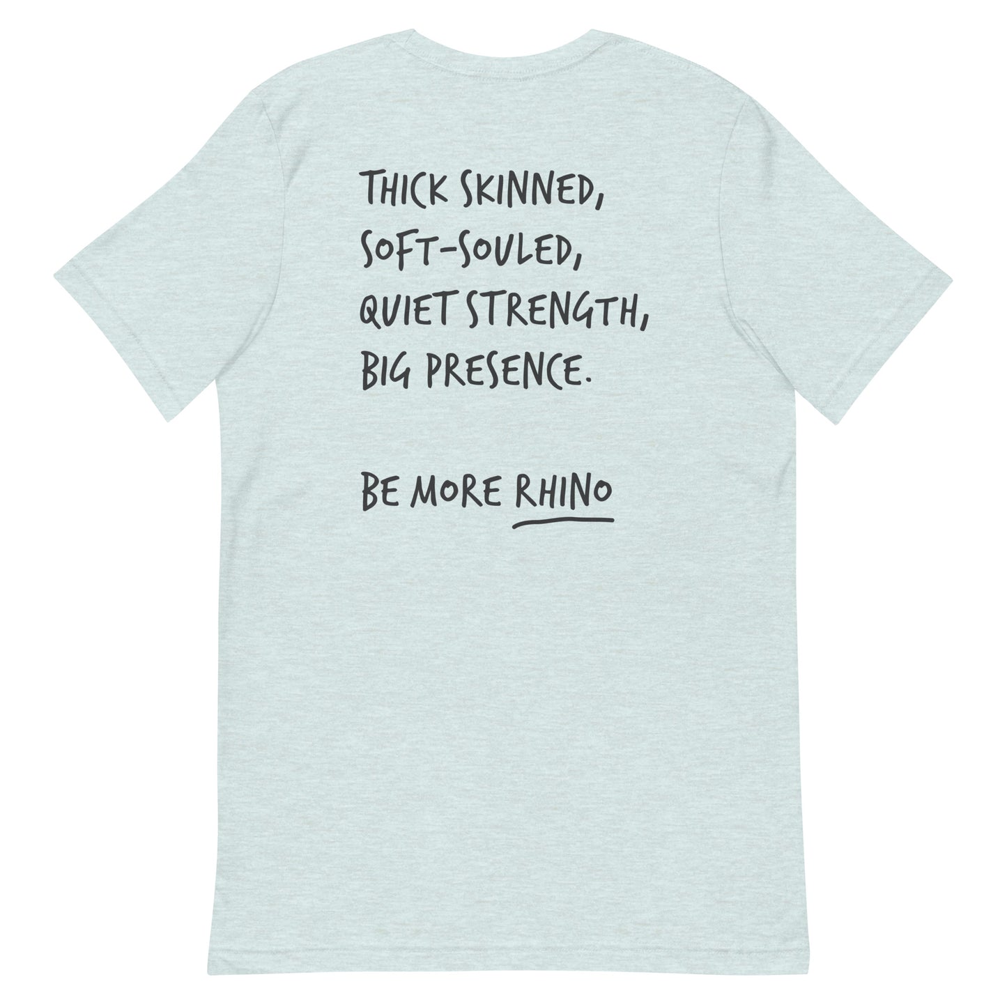 Think Ocean Rhino Aspirations Cotton Embroidered T-Shirt