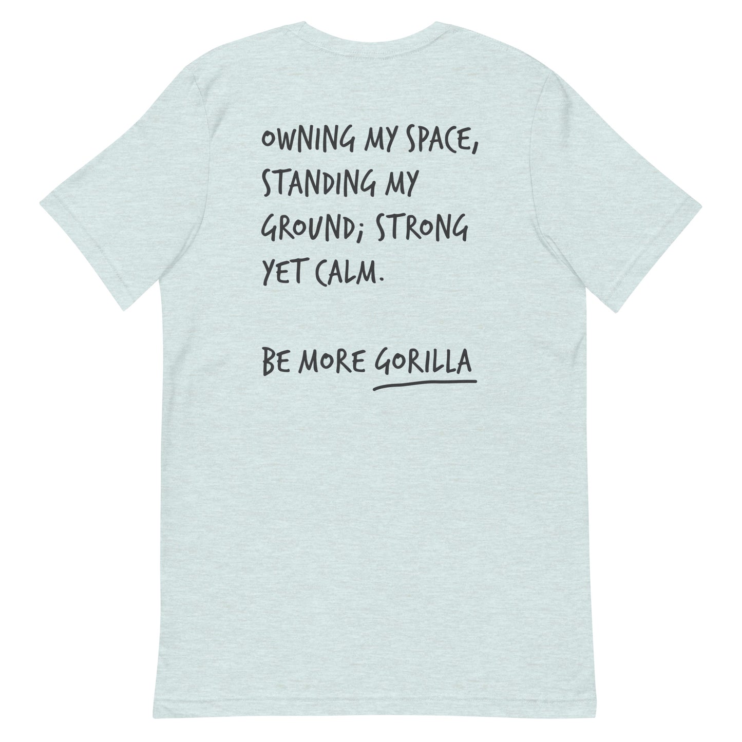 Think Ocean Gorilla Aspirations Cotton Embroidered T-Shirt