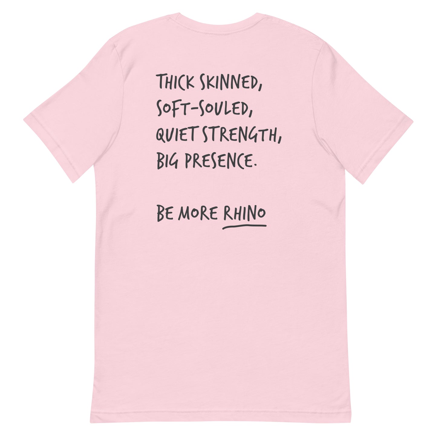 Think Ocean Rhino Aspirations Cotton Embroidered T-Shirt
