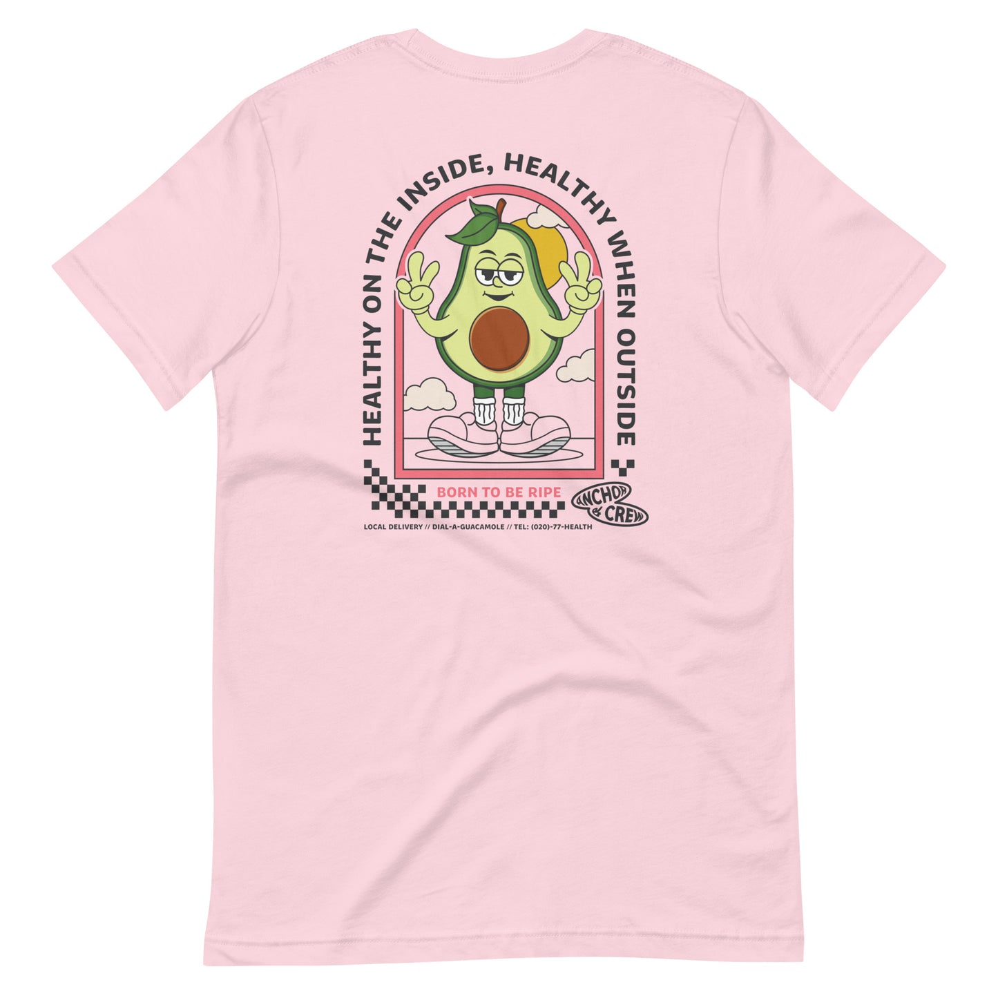 Ripe Avocado Dial-A-Local Organic Cotton T-Shirt