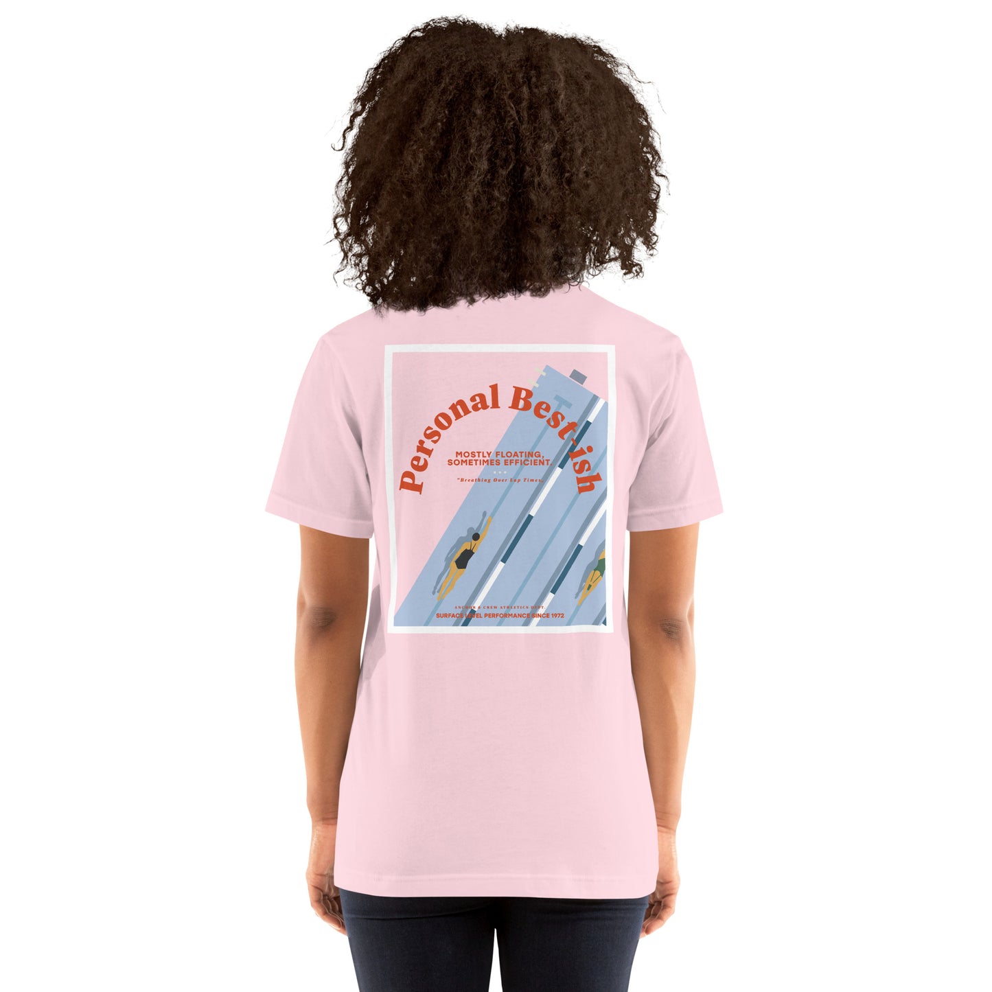Personal Best-ish Swimming League Organic Cotton T-Shirt