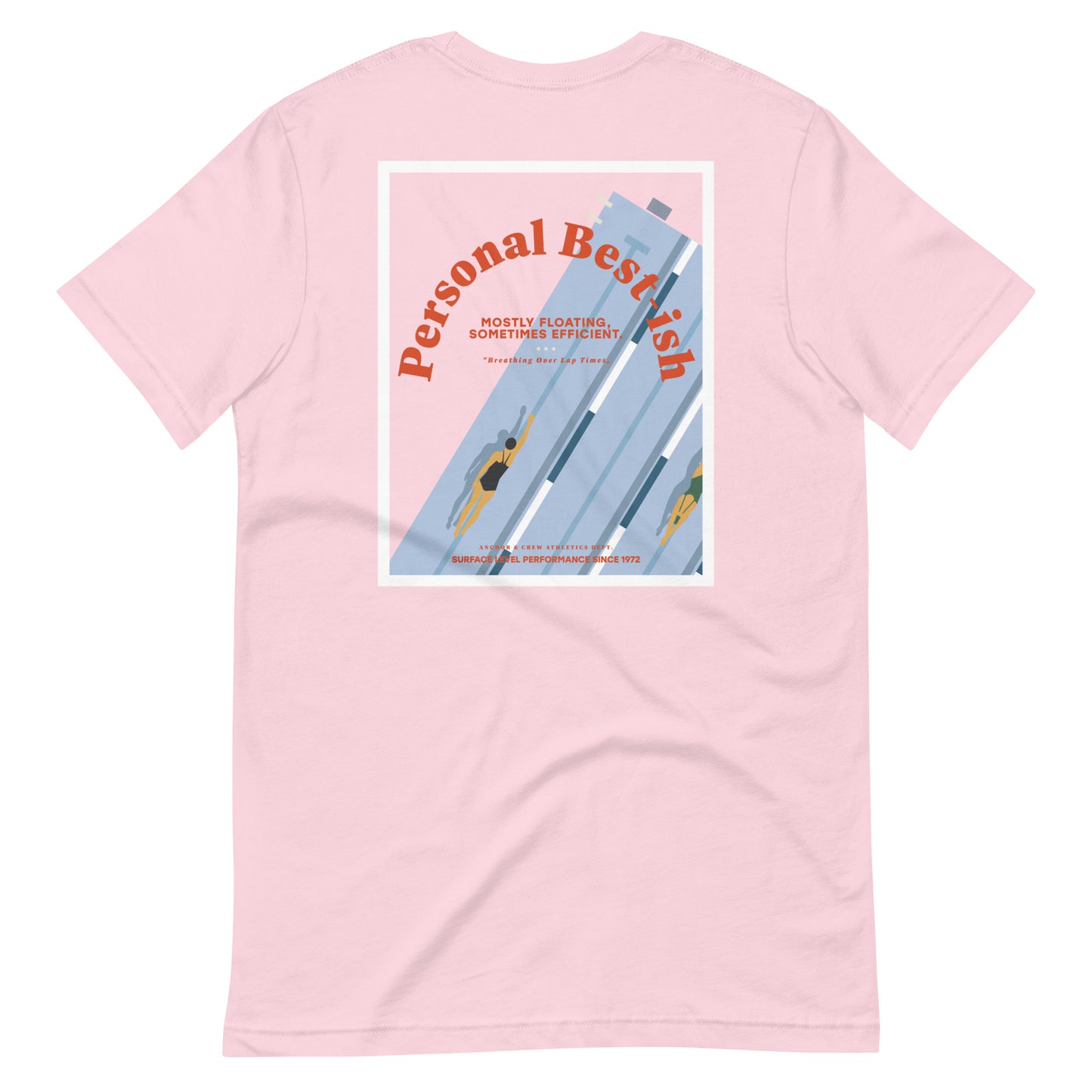 Personal Best-ish Swimming League Organic Cotton T-Shirt