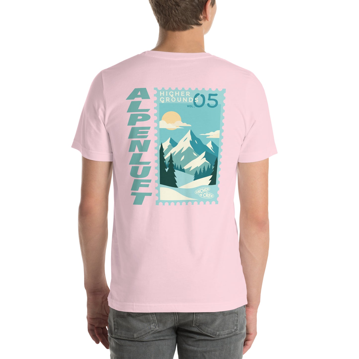Higher Grounds Postmark Organic Cotton T-Shirt
