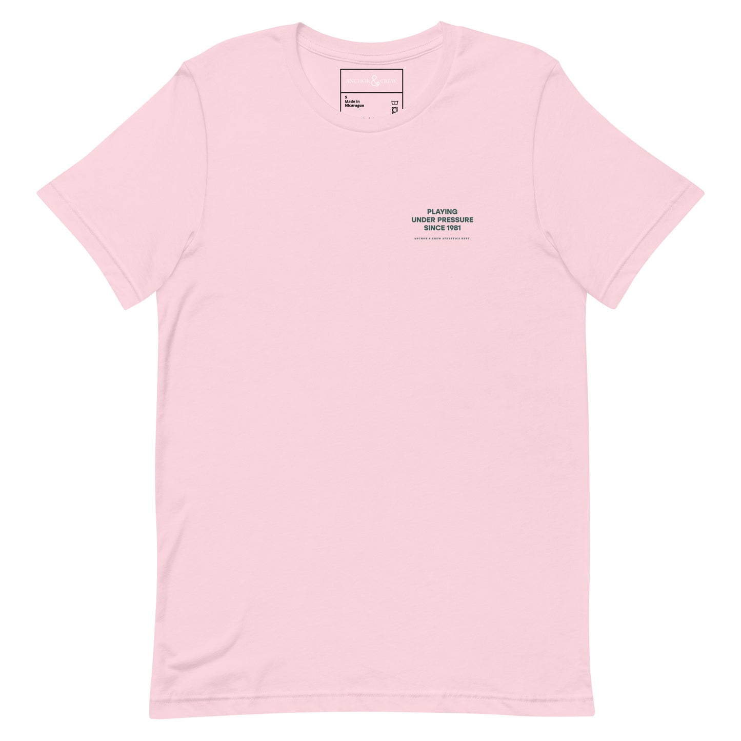 Court Etiquette Tennis Club League Organic Cotton T-Shirt