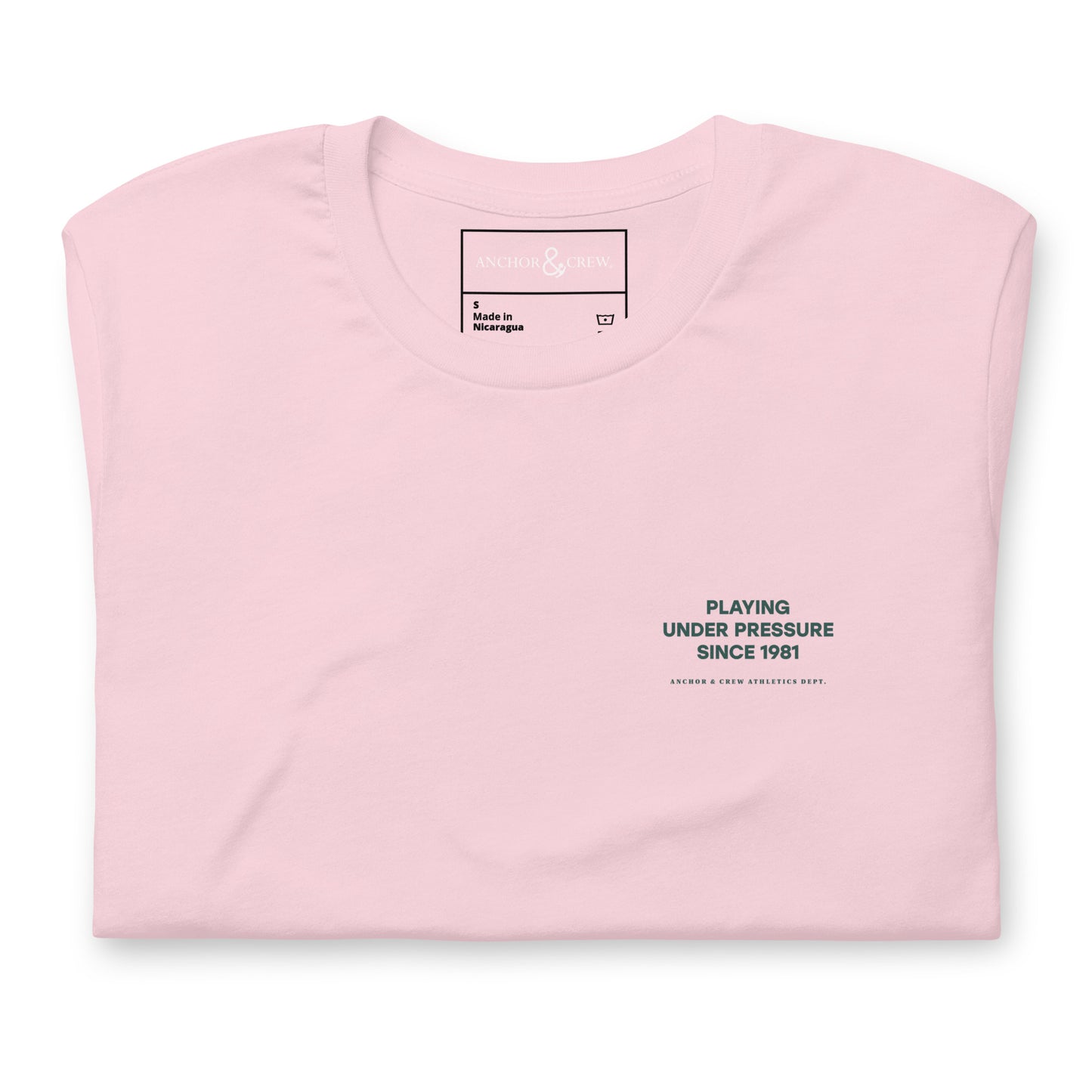 Court Etiquette Tennis Club League Organic Cotton T-Shirt