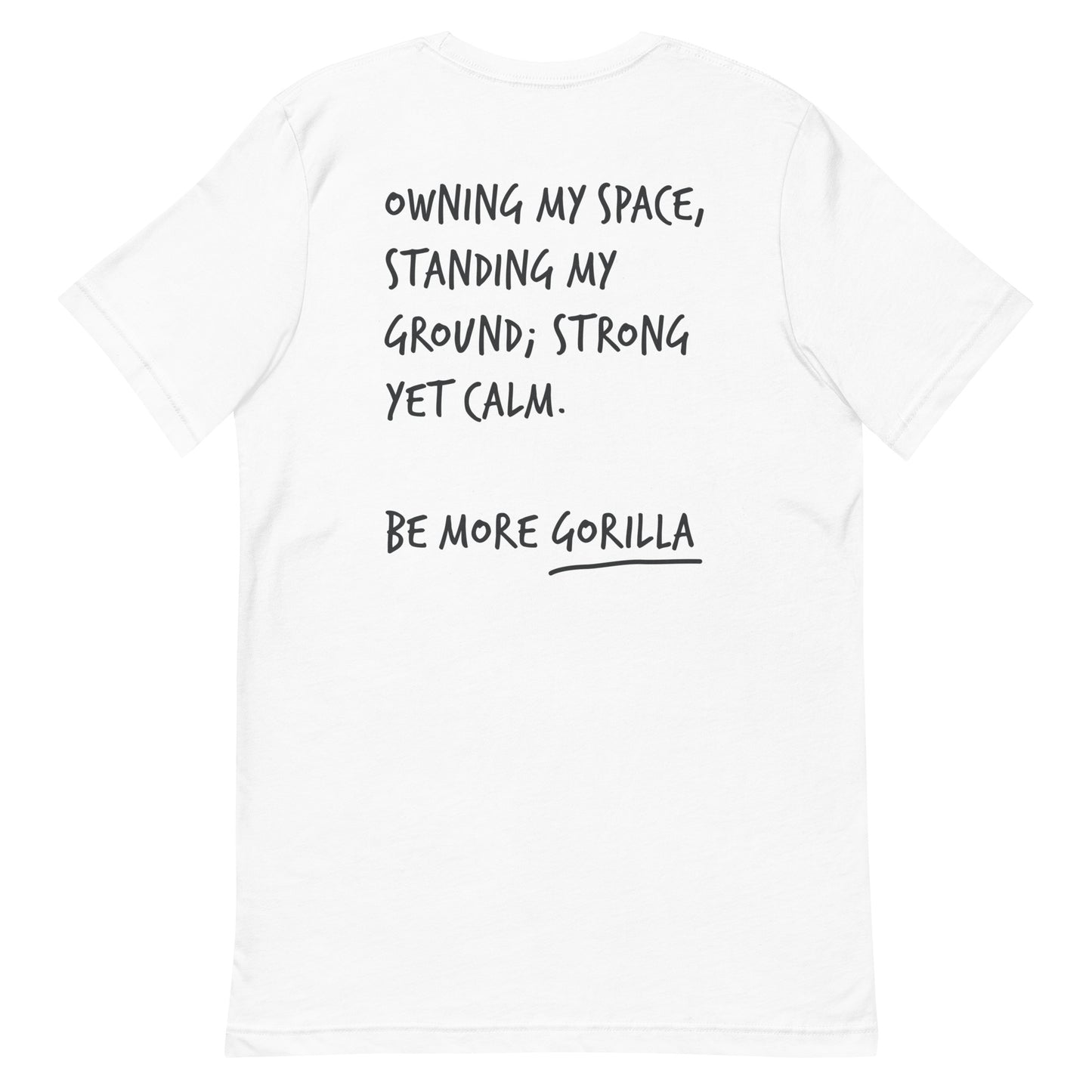 Think Ocean Gorilla Aspirations Cotton Embroidered T-Shirt