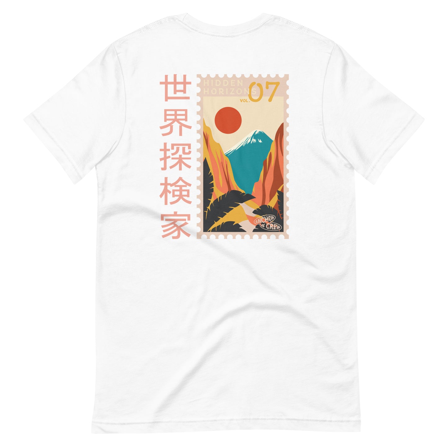 Hidden Horizons Postmark Organic Cotton T-Shirt