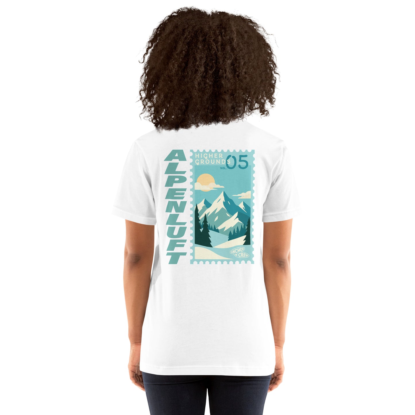 Higher Grounds Postmark Organic Cotton T-Shirt