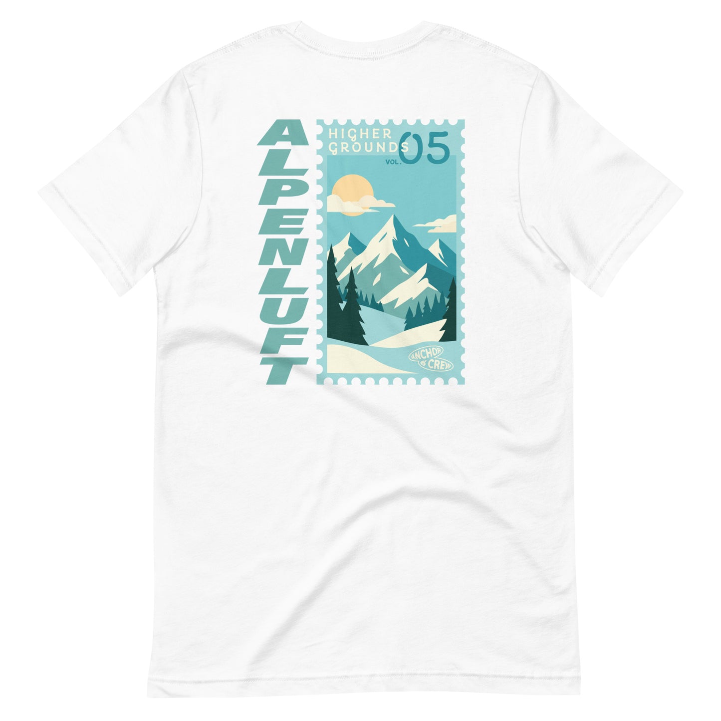 Higher Grounds Postmark Organic Cotton T-Shirt