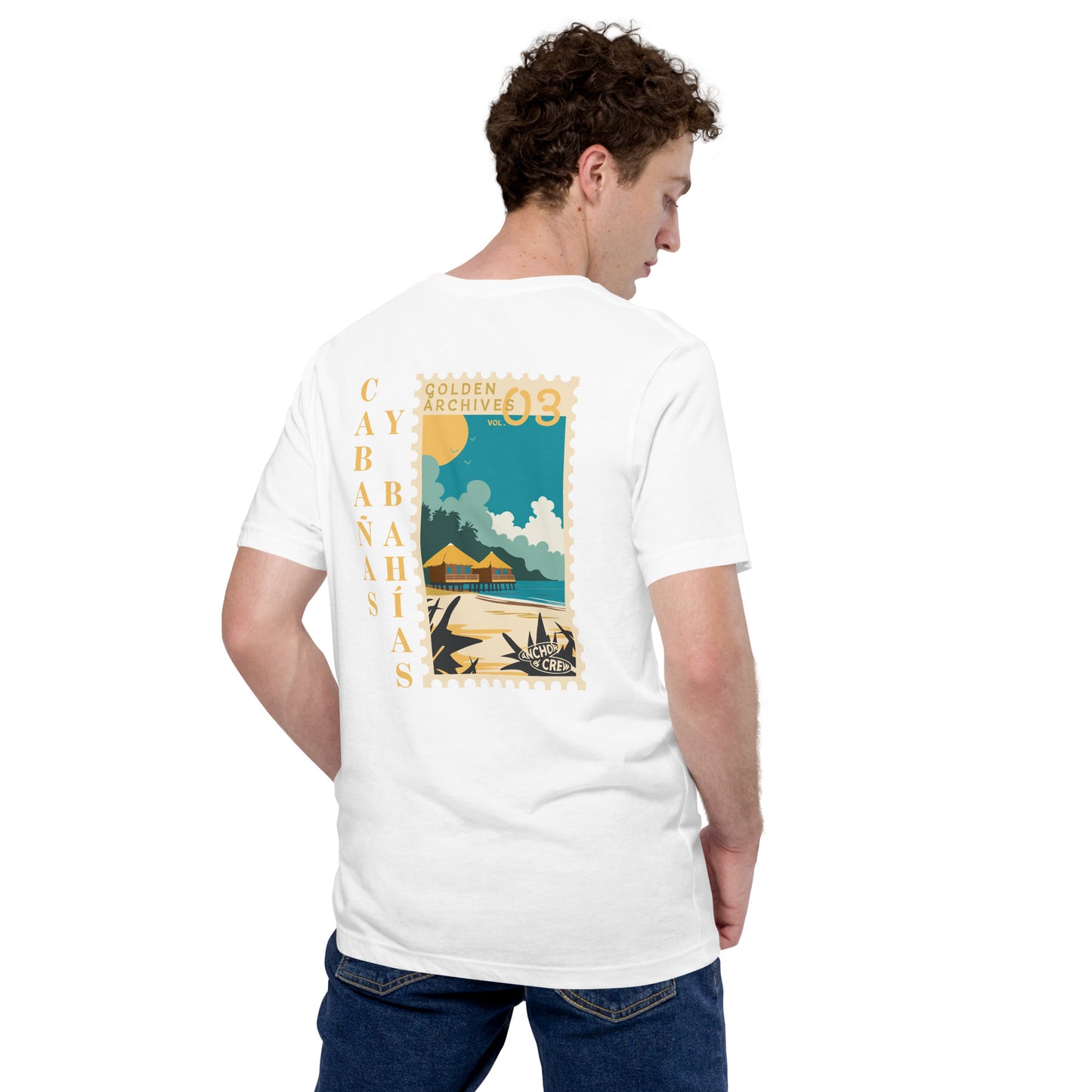 Golden Archives Postmark Organic Cotton T-Shirt
