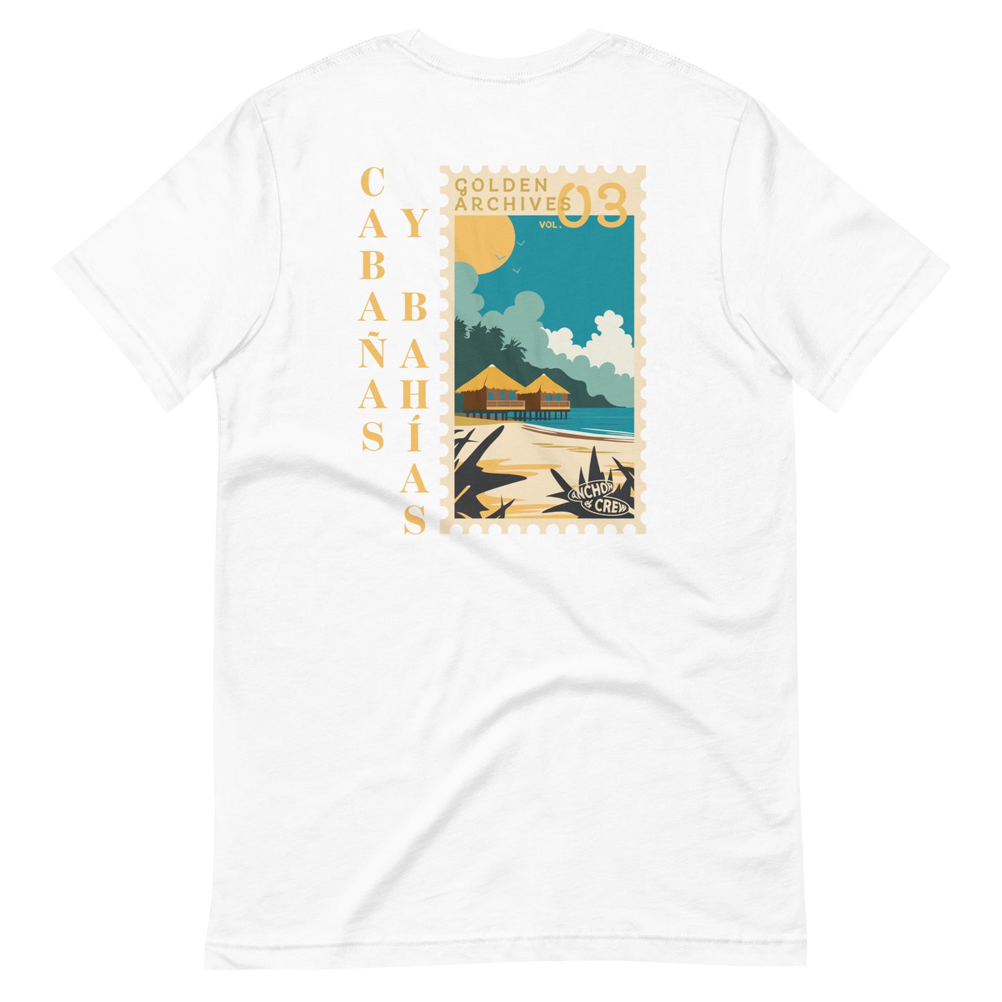 Golden Archives Postmark Organic Cotton T-Shirt